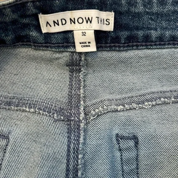 Super Baggy Wide Leg Denim Jeans Men's 32 Waist 10in Opening Y2K - Picture 5 of 5